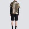 Printed pyjama shirt with Foulard Chaînes pattern
