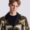 Printed pyjama shirt with Foulard Chaînes pattern