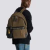 Pulse calfskin and nylon backpack Pulse calfskin and nylon backpack