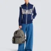 Pulse monogram jacquard backpack