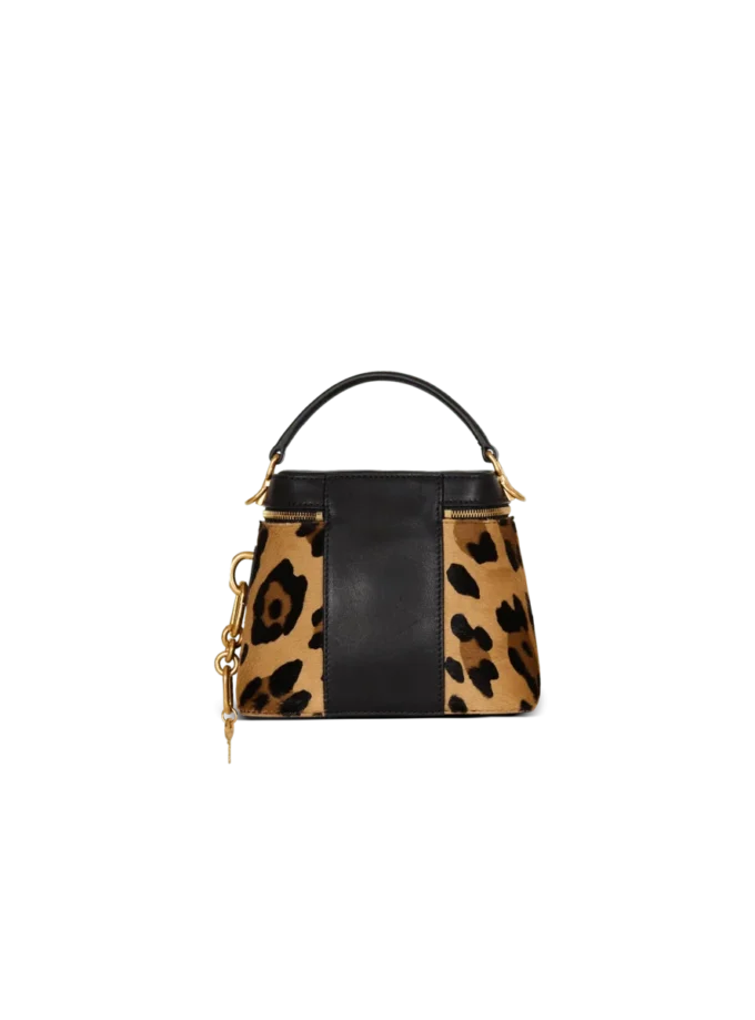 Pulse Vanity leopard print leather bag Pulse Vanity leopard print leather bag