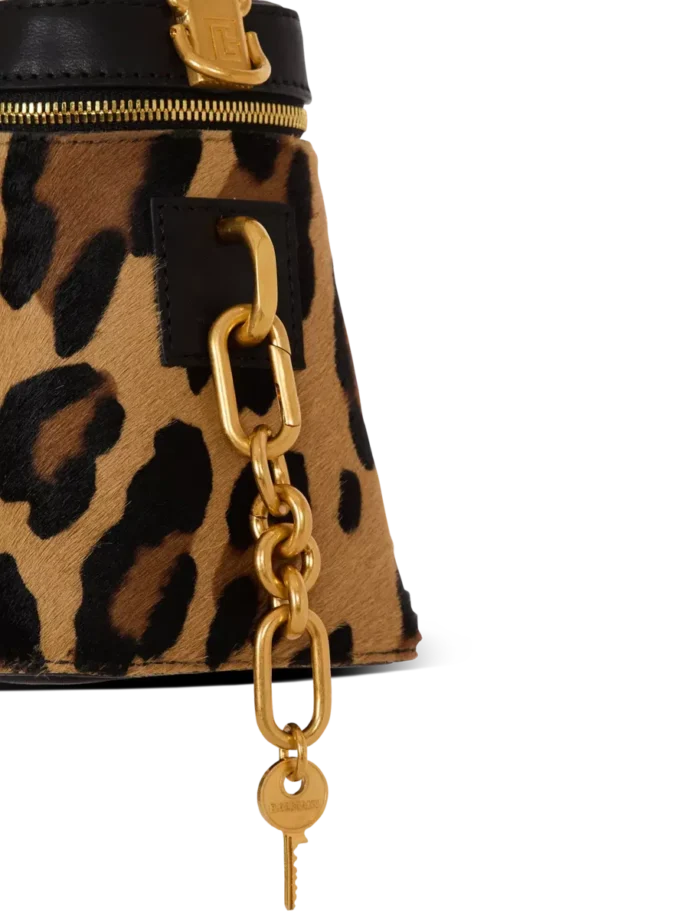 Pulse Vanity leopard print leather bag Pulse Vanity leopard print leather bag