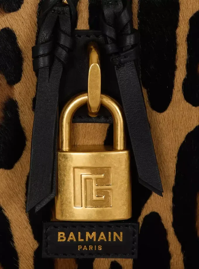 Pulse Vanity leopard print leather bag Pulse Vanity leopard print leather bag
