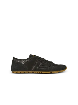 Racer 45 trainers in calfskin, suede and nylon