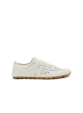 Racer 45 trainers in calfskin, suede and nylon