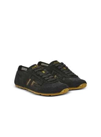 Racer 45 trainers in calfskin, suede and nylon