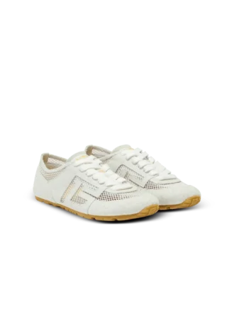 Racer 45 trainers in calfskin, suede and nylon
