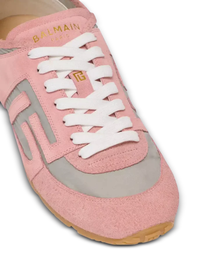 Racer 45 trainers in suede and nylon
