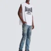 Relaxed printed tank top Relaxed printed tank top
