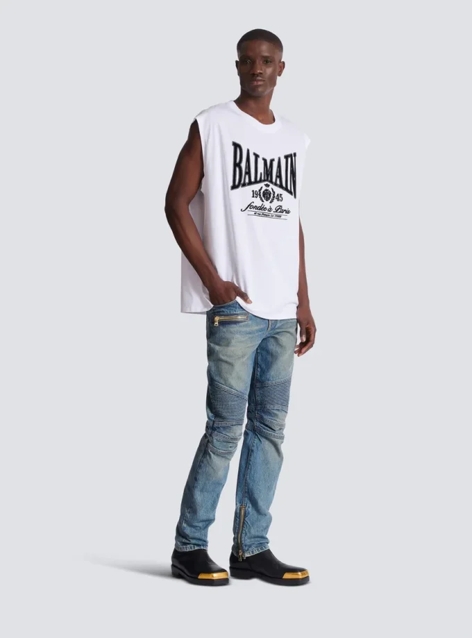 Relaxed printed tank top Relaxed printed tank top