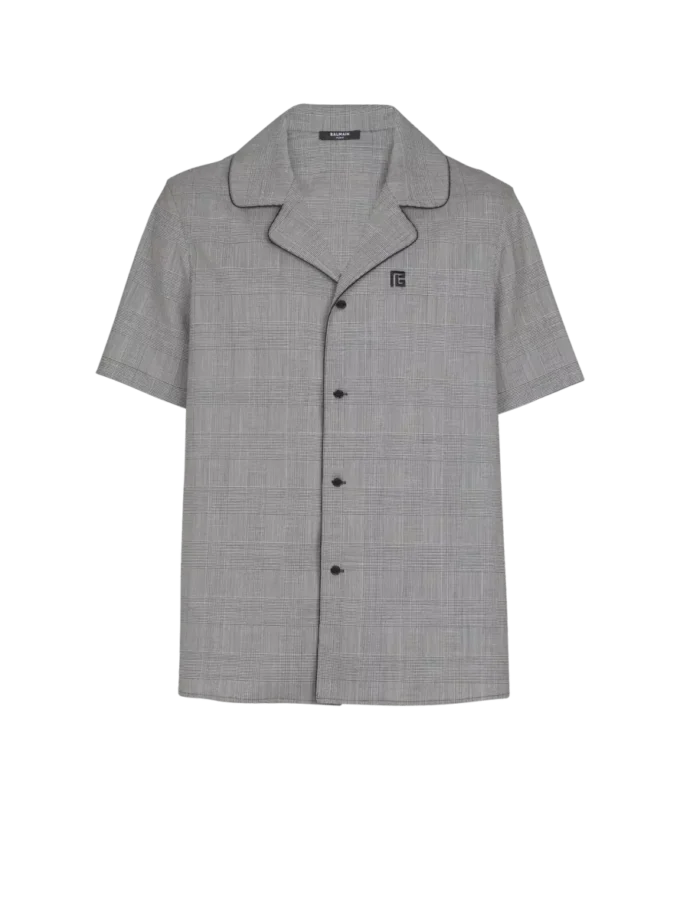 Short-sleeved Prince of Wales shirt Short-sleeved Prince of Wales shirt