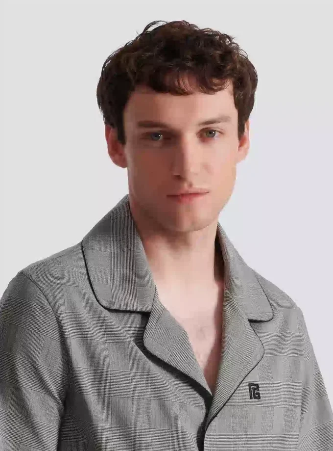 Short-sleeved Prince of Wales shirt Short-sleeved Prince of Wales shirt