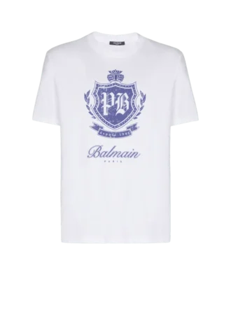 Short-sleeved T-shirt with College Emblem print Short-sleeved T-shirt with College Emblem print