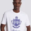 Short-sleeved T-shirt with College Emblem print Short-sleeved T-shirt with College Emblem print