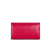 Shuffle calfskin wallet with chain
