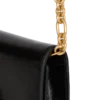 Shuffle calfskin wallet with chain