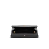 Shuffle calfskin wallet with chain