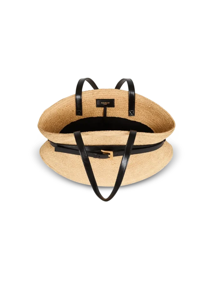 Shuffle Medium bag in raffia Shuffle Medium bag in raffia