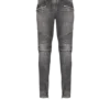 Slim-fit biker trousers in denim Slim-fit biker trousers in denim