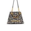 Small 1945 Soft monogrammed jacquard tote bag