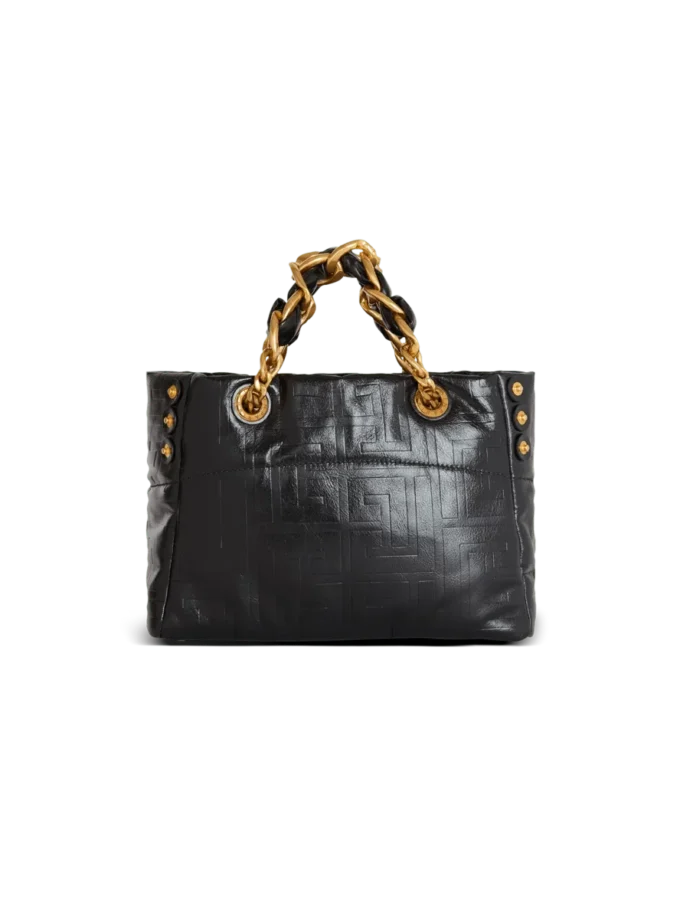 Small 1945 Soft tote bag in crackled calfskin