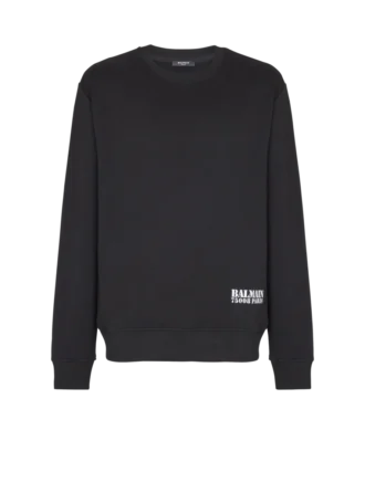 Small Balmain Stamp printed sweatshirt Small Balmain Stamp printed sweatshirt