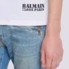 Small Balmain Stamp printed T-shirt Small Balmain Stamp printed T-shirt