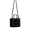 Small suede B-Army tote bag