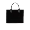 Small suede B-Army tote bag