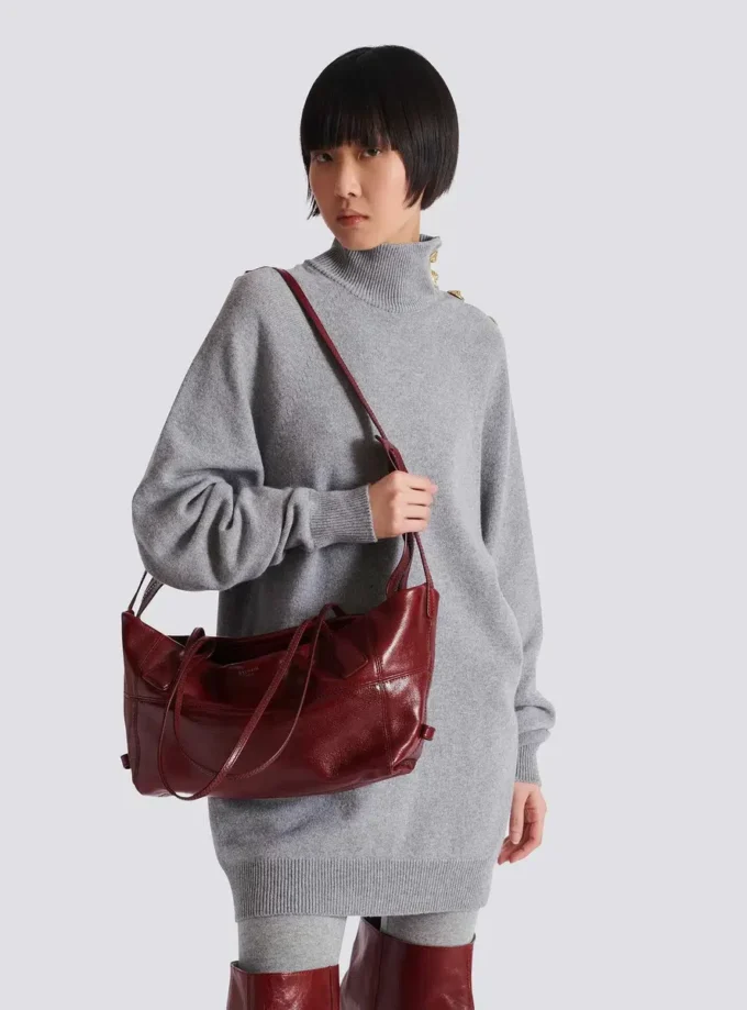 Small Track Zips calfskin tote bag Small Track Zips calfskin tote bag