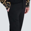 Straight-leg tailored wool trousers Straight-leg tailored wool trousers