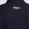 Striped wool College Emblem shirt Striped wool College Emblem shirt