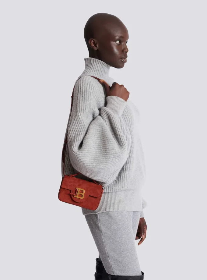 Suede B-Buzz 17 Mini bag