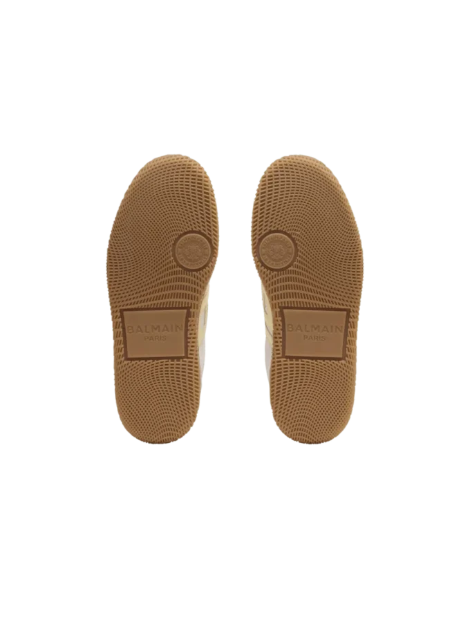 Swan trainers in calfskin and nylon Swan trainers in calfskin and nylon