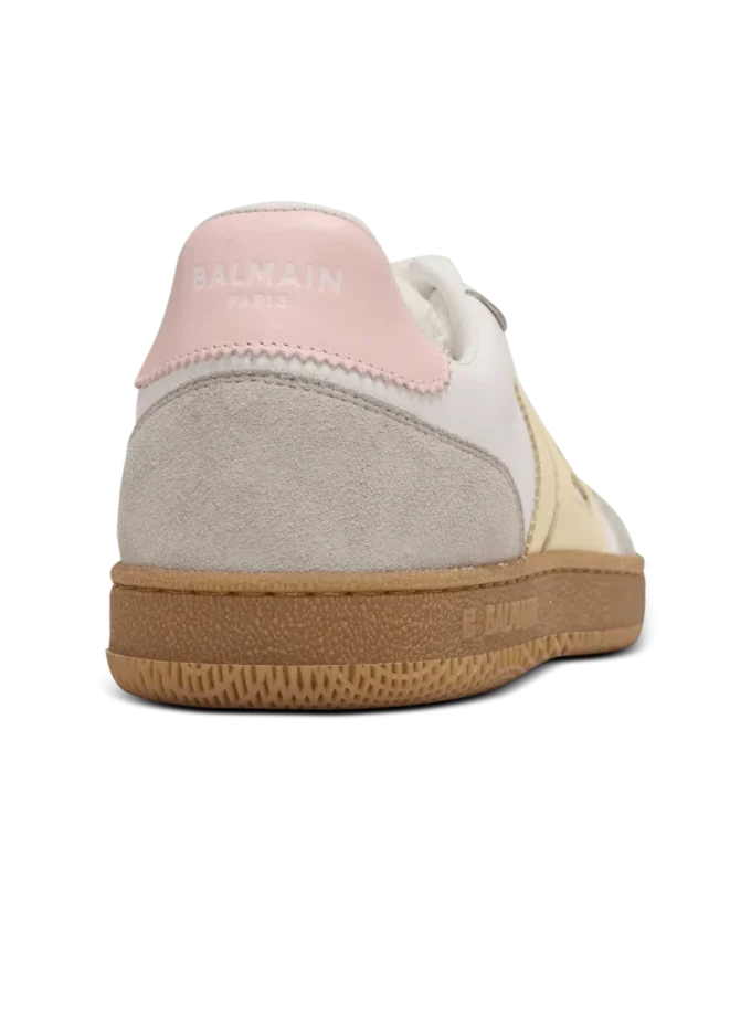 Swan trainers in calfskin and nylon Swan trainers in calfskin and nylon
