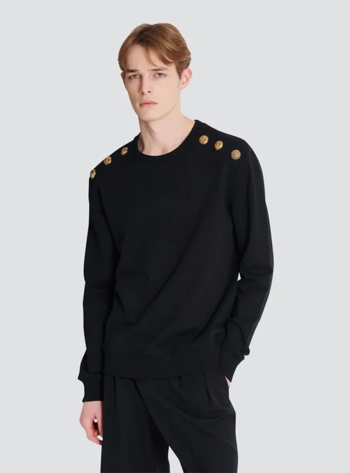Sweater with Chain Lion buttons Sweater with Chain Lion buttons