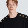 Sweater with Chain Lion buttons Sweater with Chain Lion buttons