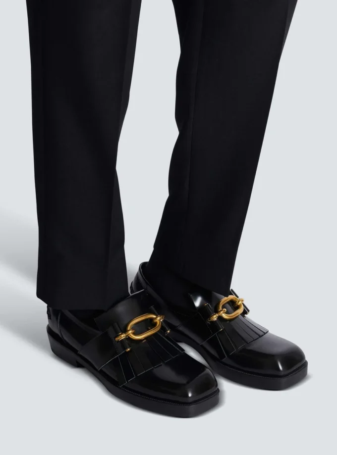 Sync glazed leather loafers Sync glazed leather loafers