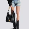 Sync Hobo bag in calfskin leather