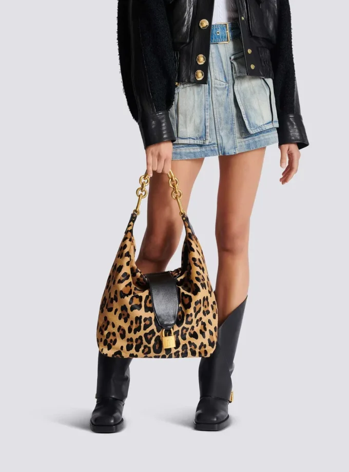Sync Hobo leopard print leather bag Sync Hobo leopard print leather bag