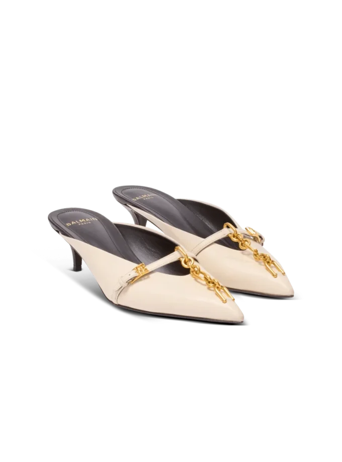 Sync leather mules with pointed toe Sync leather mules with pointed toe