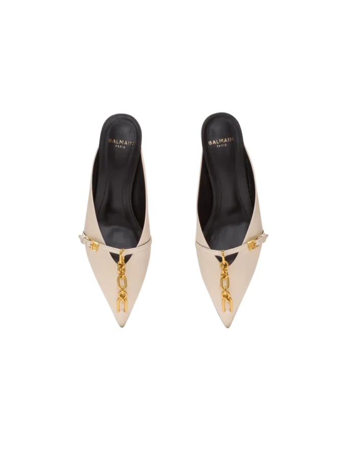 Sync leather mules with pointed toe Sync leather mules with pointed toe