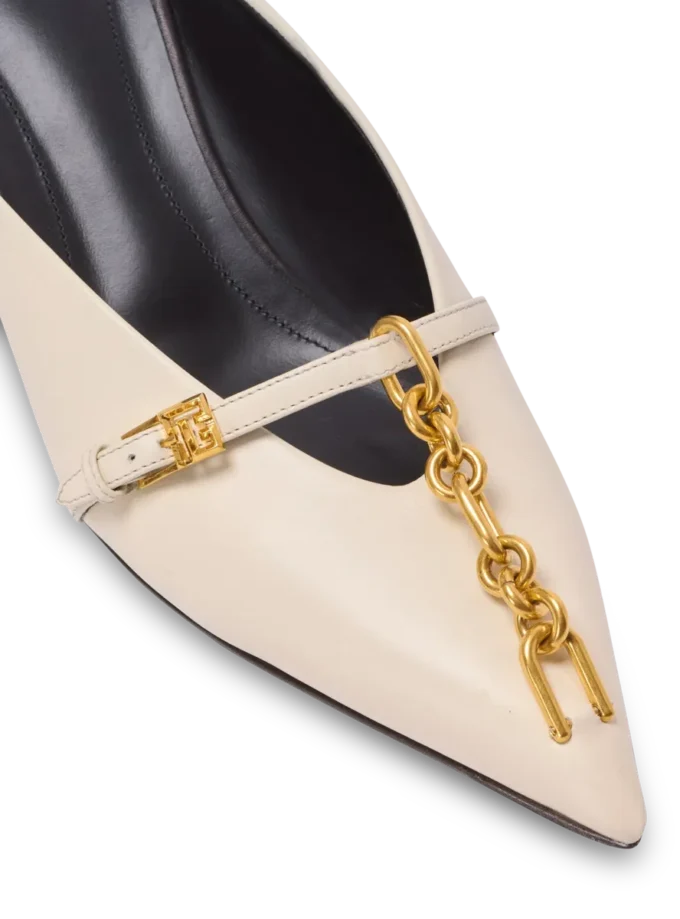 Sync leather mules with pointed toe Sync leather mules with pointed toe