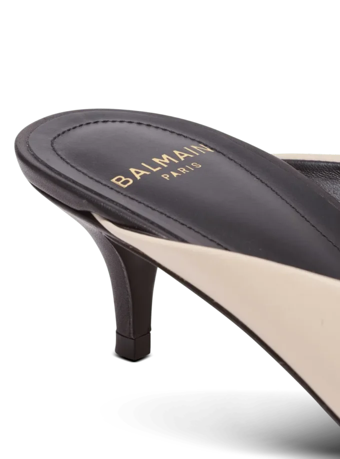 Sync leather mules with pointed toe Sync leather mules with pointed toe