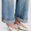 Sync leather mules with pointed toe Sync leather mules with pointed toe