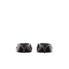 Sync patent leather mules with pointed toe