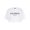 T-shirt with Balmain Paris print