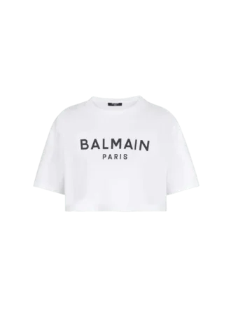 T-shirt with Balmain Paris print
