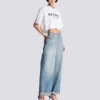 T-shirt with Balmain Paris print