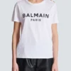 T-shirt with Balmain Paris print